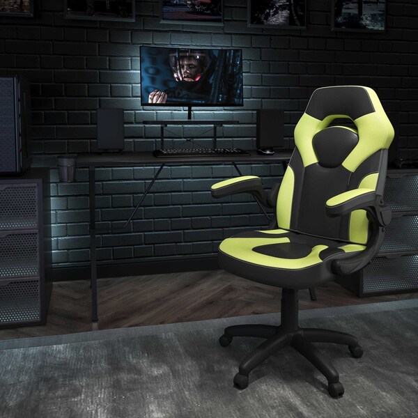 Flash Furniture Black Gaming Desk and Chair Set BLN-X10RSG1031-GN-GG - main